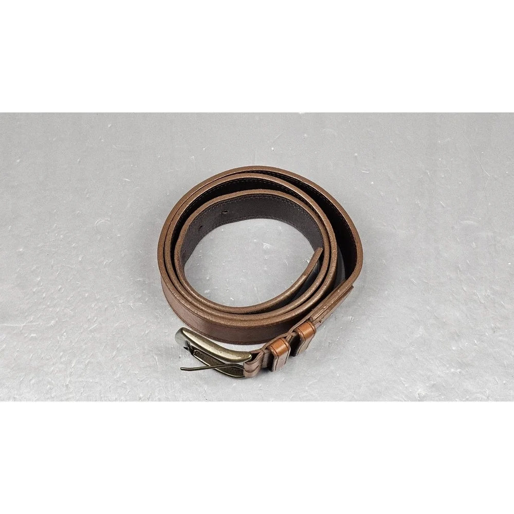 Allen Edmonds Belt Mens‎ Size 42/107 Brown Leather 1016571 Made In USA Casual